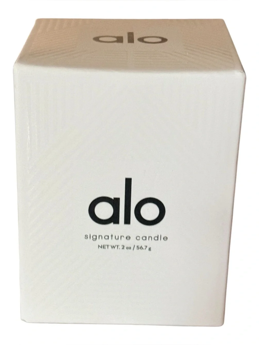 Alo Yoga Signature Candle Santal Sandalwood Wood Wick NEW 2oz